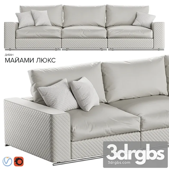 Estetica Miami Lux Modern 3x 3D Model Download Estetica Miami Lux Modern 3x 3D Model Download