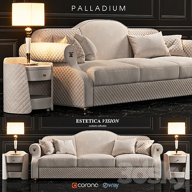 ESTETICA Palladium 3DModel ESTETICA Palladium 3DModel
