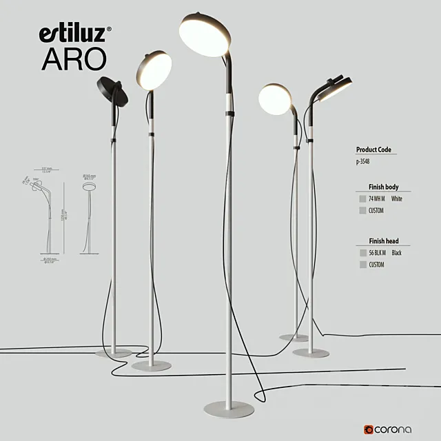 Estiluz Aro 3548 3DModel