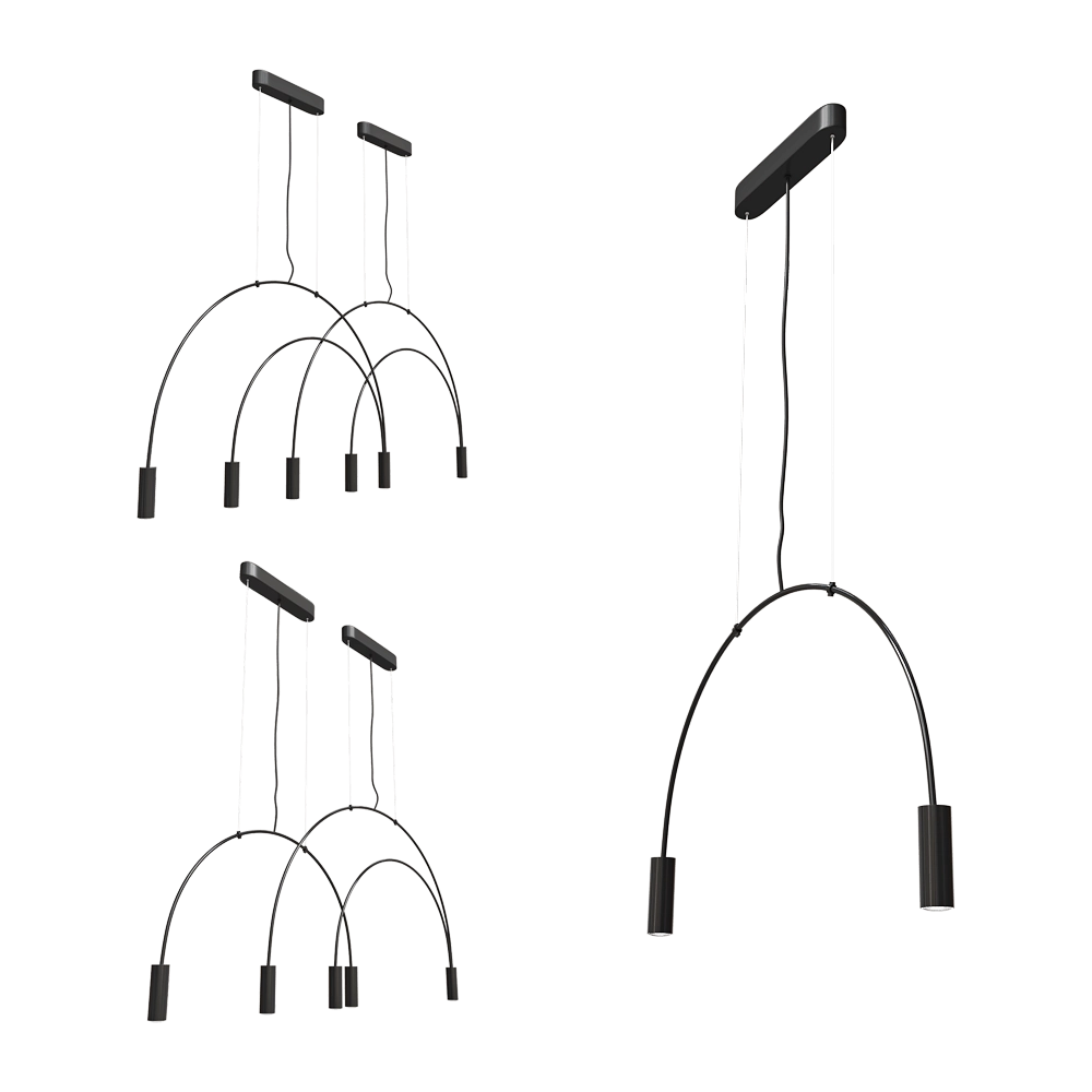 ESTILUZ – Suspension lamp Volta 3D Model