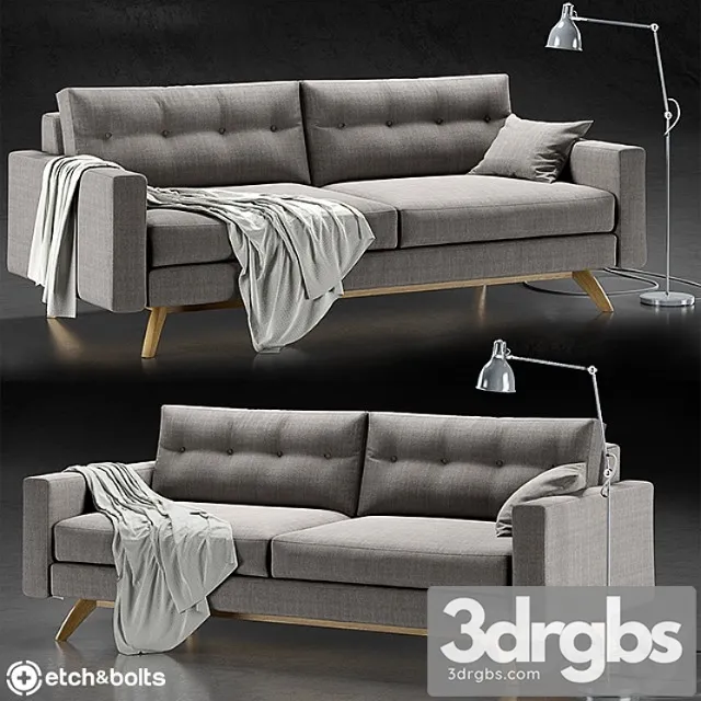 Etch Bolts Alfinch Sofa Ikea Arod 3D Model Download Etch Bolts Alfinch Sofa Ikea Arod 3D Model Download