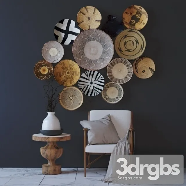 Ethnic Decor 3D Model Download Ethnic Decor 3D Model Download