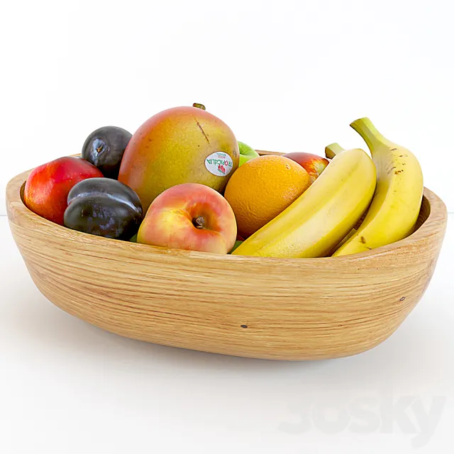 Ethnic Fruit Bowl 3DModel