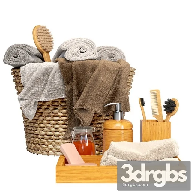 Ethnic style bathroom accessories set Ethnic style bathroom accessories set