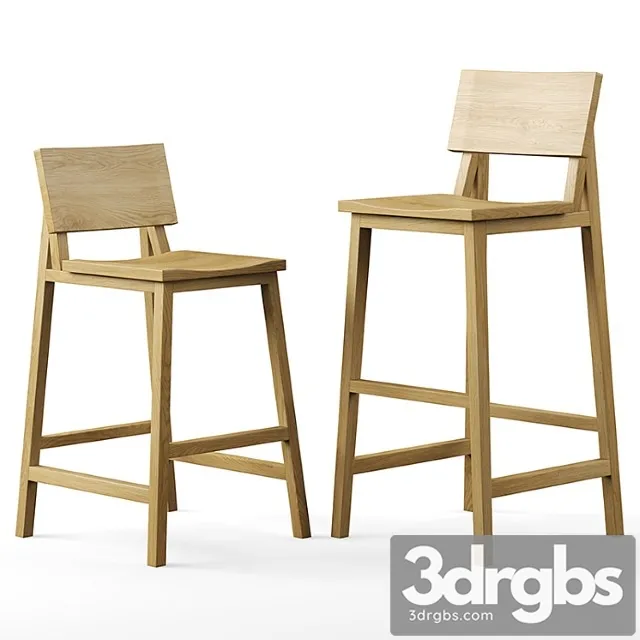 Ethnicraft bar stools Ethnicraft bar stools