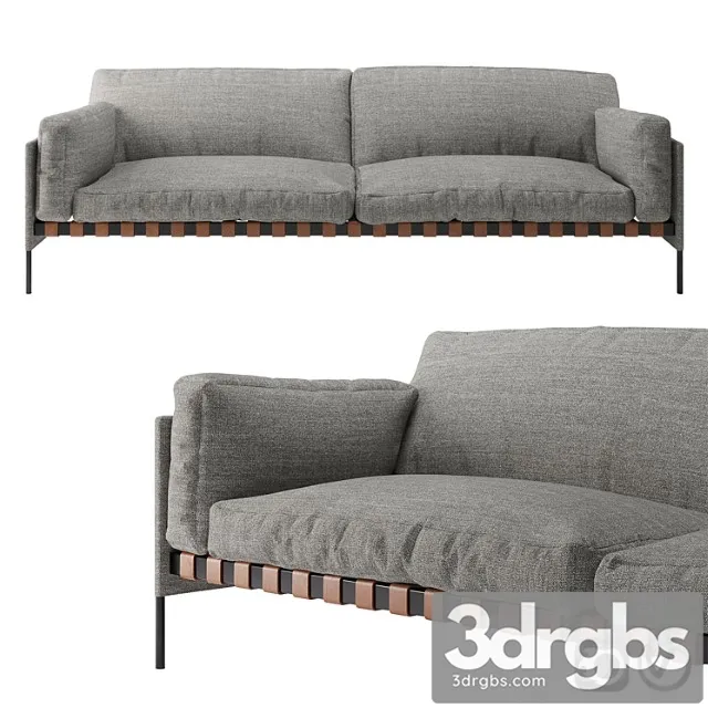Etiquette sofa by de padova 2 3D Model Download Etiquette sofa by de padova 2 3D Model Download