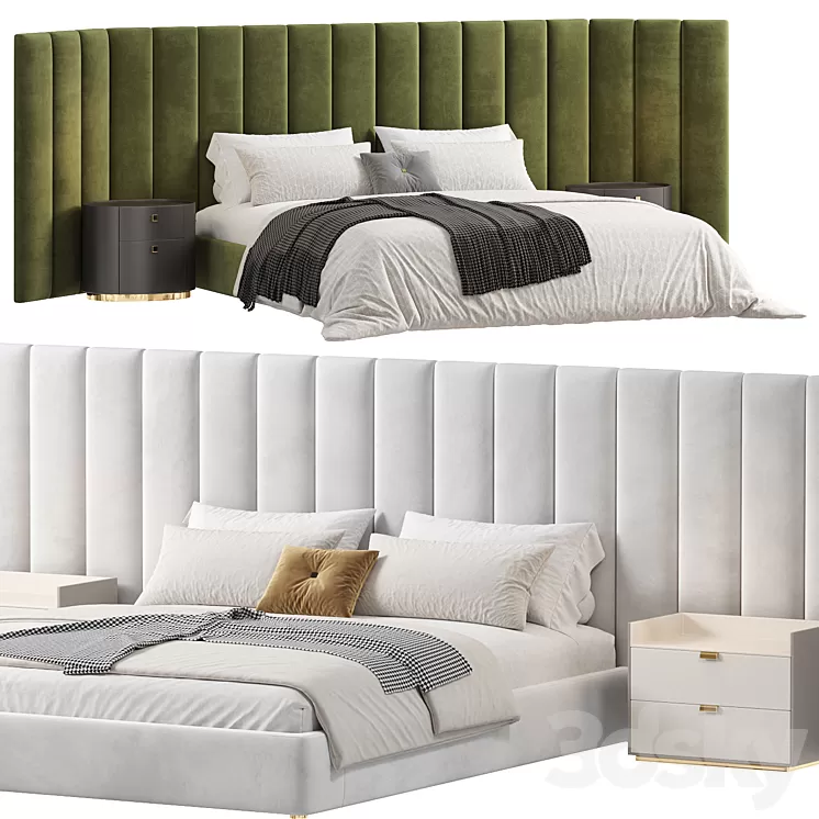 ETNATM BARTEZ Bed 3D Model ETNATM BARTEZ Bed 3D Model