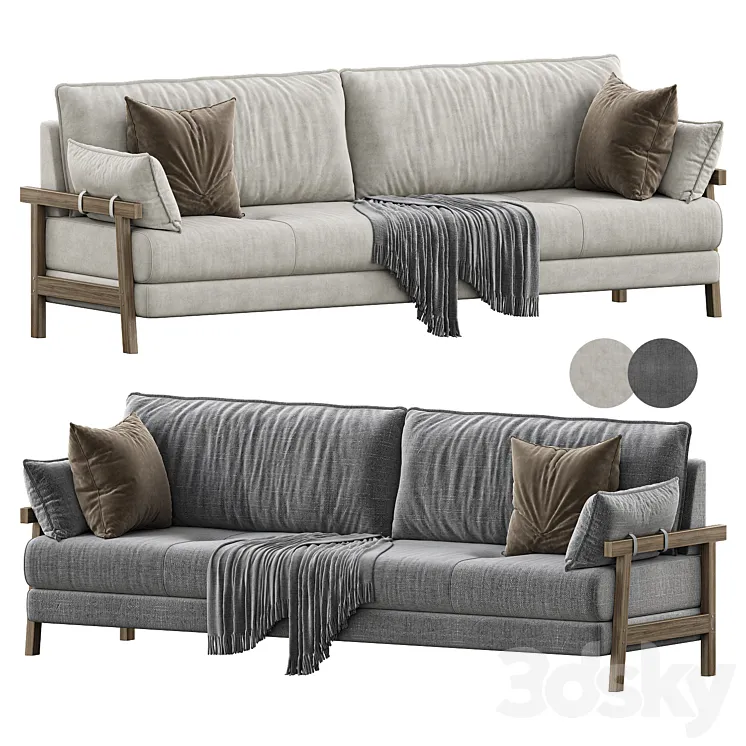 Etro Koltuk Takimi Sofa 3D Model Free Download