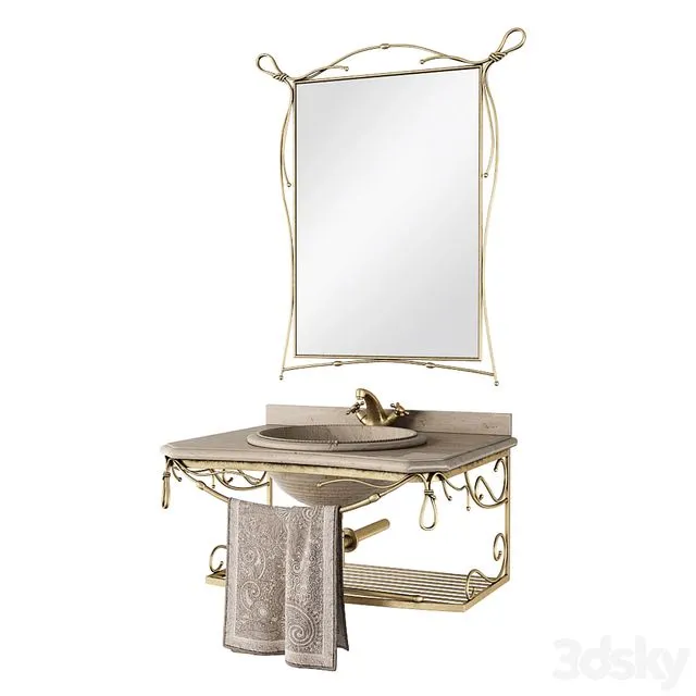 Etrusca Nodo Scorsoio 3D Model Etrusca Nodo Scorsoio 3D Model