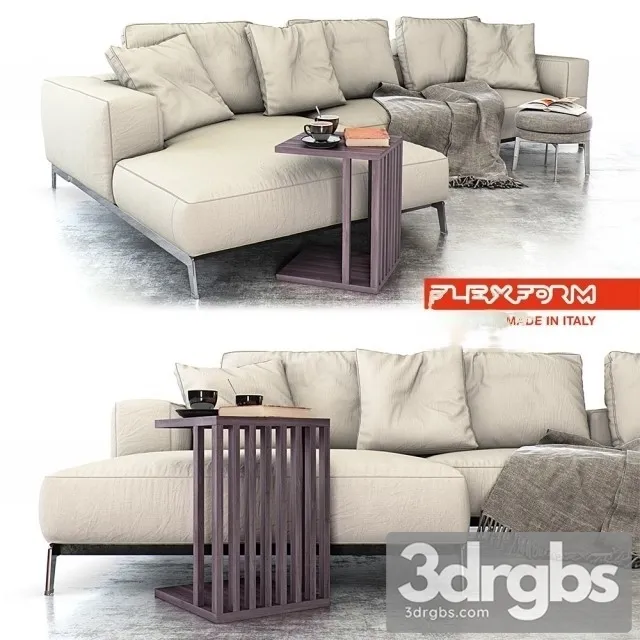 Ettore Sofa 01 3D Model Download Ettore Sofa 01 3D Model Download