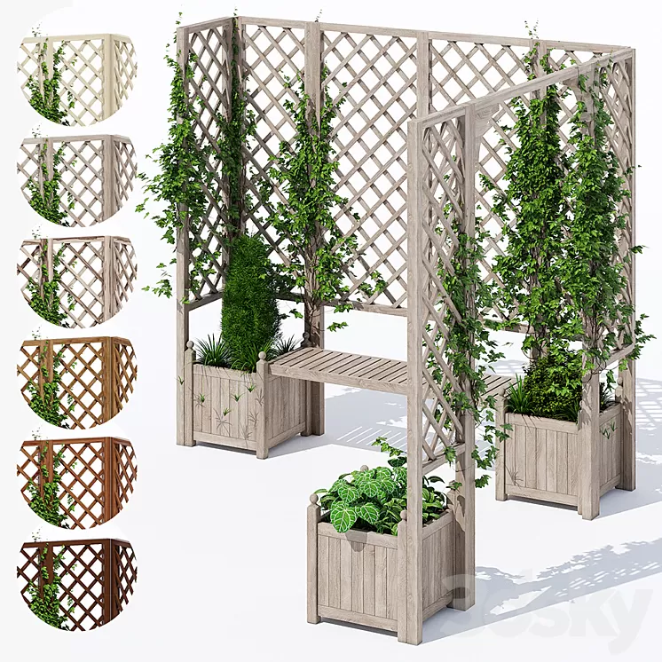 Eucalyptus deck 3D Model