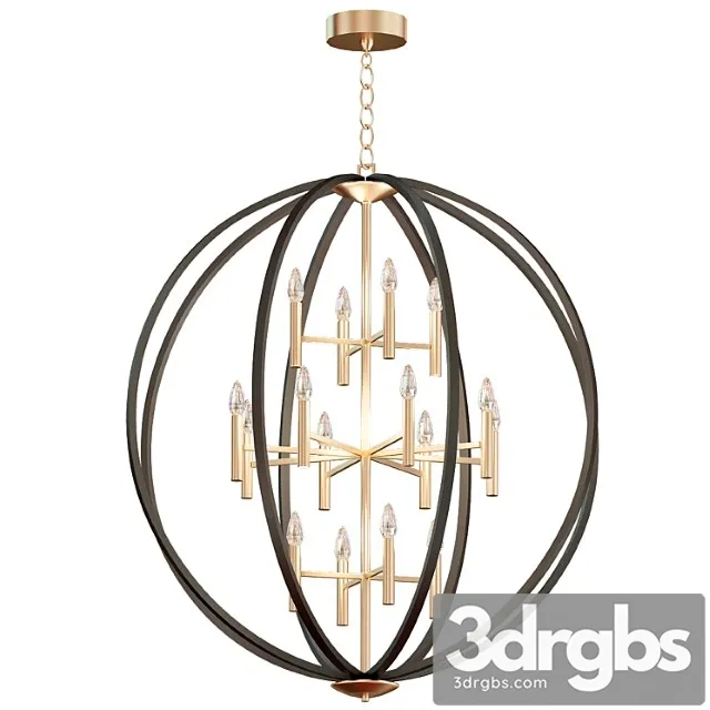 Euclid Chandelier Spanish Bronze 3D Model Download Euclid Chandelier Spanish Bronze 3D Model Download
