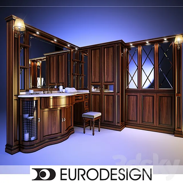 Eurodesign IL Borgo Plus Comp. Number 37 3D Model Eurodesign IL Borgo Plus Comp. Number 37 3D Model