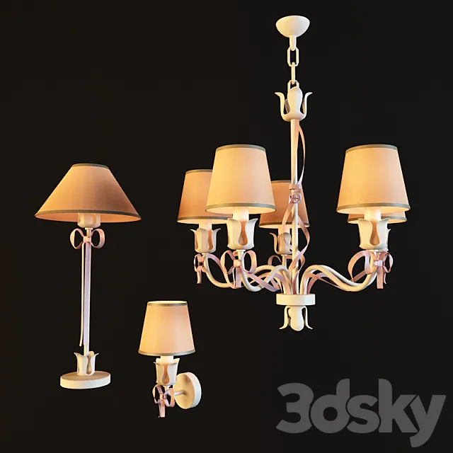 Eurolampart Fiocchi 3DModel Eurolampart Fiocchi 3DModel