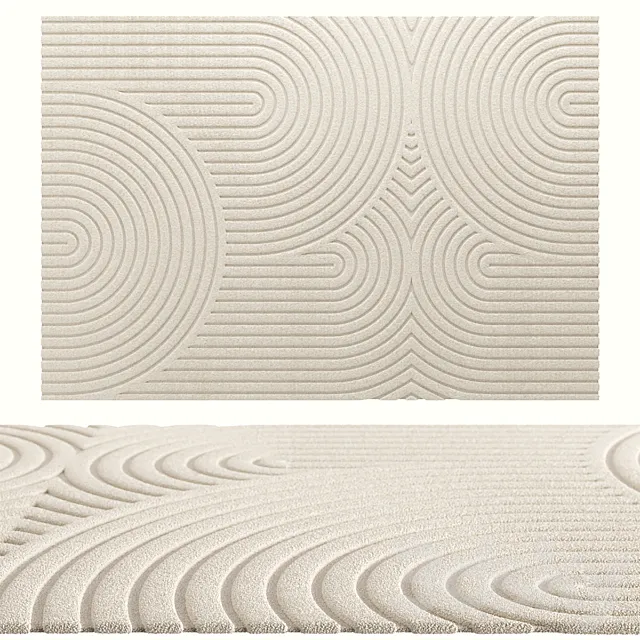 Eve carpet from Benuta. 3D Model Eve carpet from Benuta. 3D Model