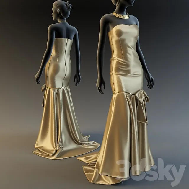 Evening Dress 3DModel