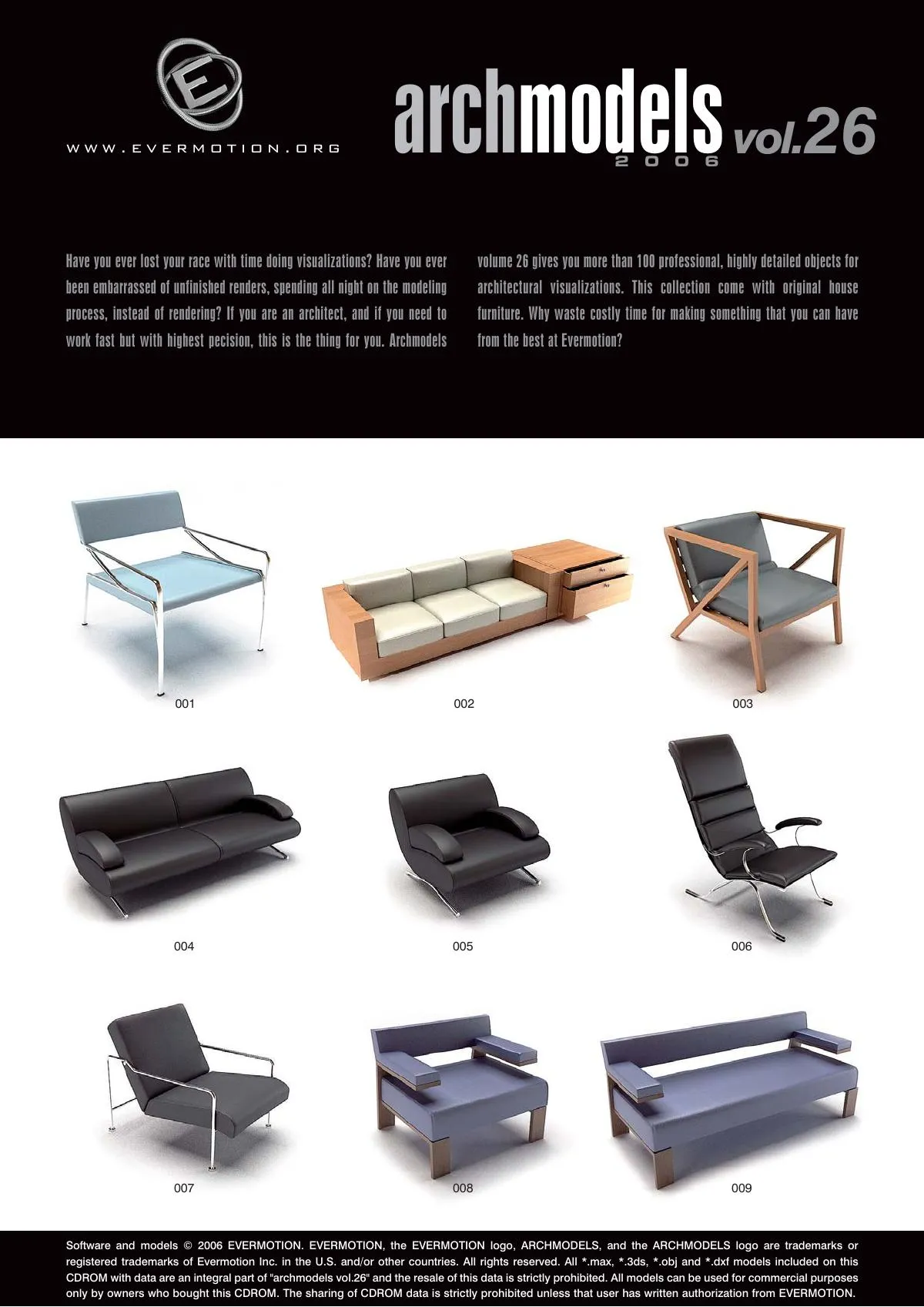 Evermotion Archmodels Vol 026 [sofas Evermotion Archmodels Vol 026 [sofas