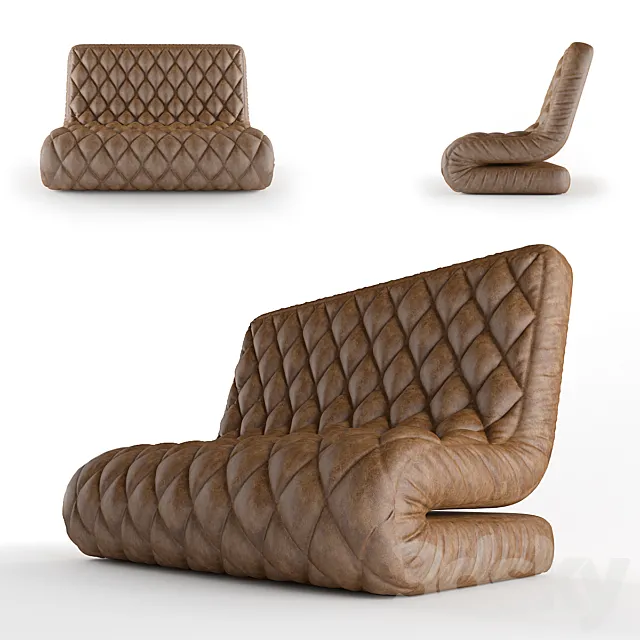 Exceptional Sofa 3D Model Exceptional Sofa 3D Model