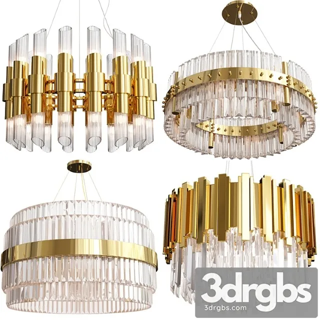 Exclusive chandelier set-11 3D Model Download Exclusive chandelier set-11 3D Model Download