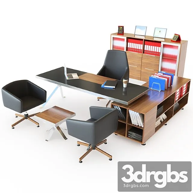 Executive office – 1 2 3D Model Download Executive office – 1 2 3D Model Download
