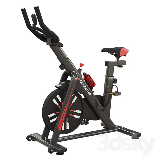 exercise bike 3D Model