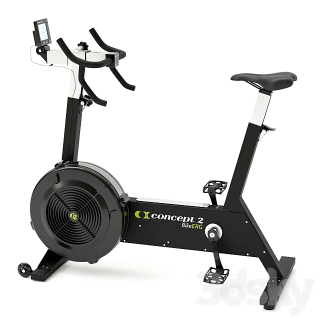 Exercise bike BikeErg Concept2 3D Model