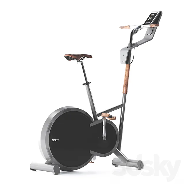Exercise bike BORK D672 3DModel