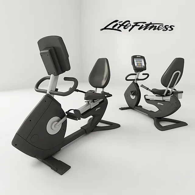 Exercise Bike LifeFitness PCSR Achieve 3DModel