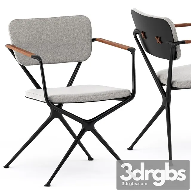 Exes Chair By Royal Botania 3D Model Download Exes Chair By Royal Botania 3D Model Download