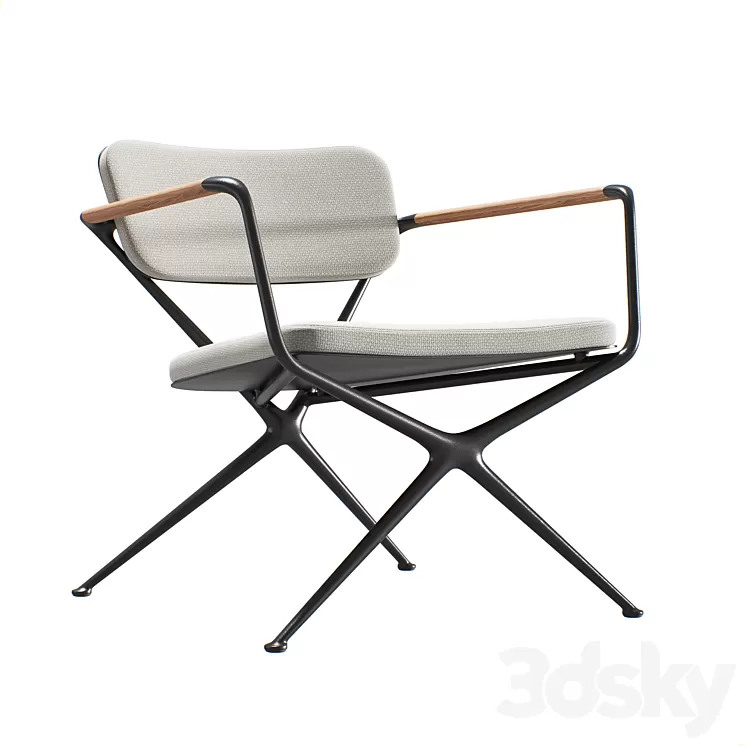 Exes relax chair Royal Botania 3D Model Exes relax chair Royal Botania 3D Model