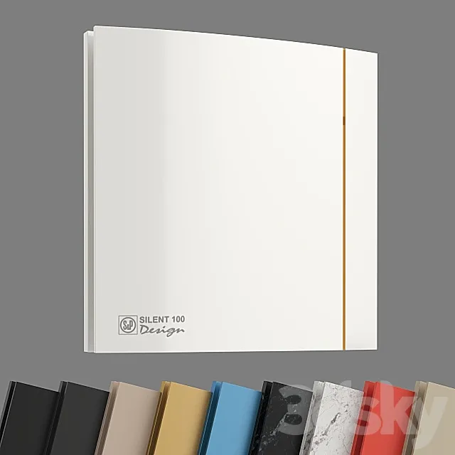 Exhaust fan Soler & Palau Silent 100 design 3C. 3DModel