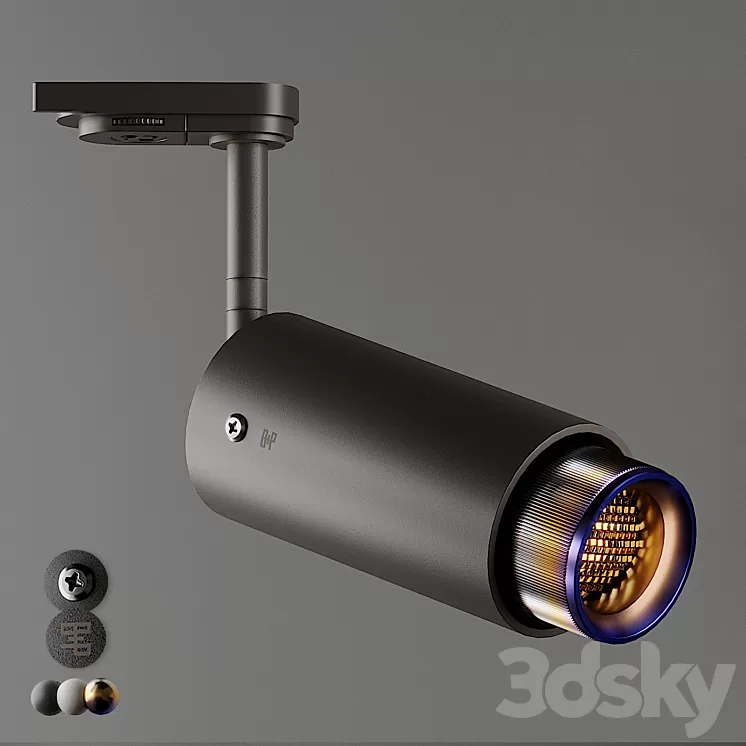 Exhaust Track by Buster and Punch 3D Model Exhaust Track by Buster and Punch 3D Model