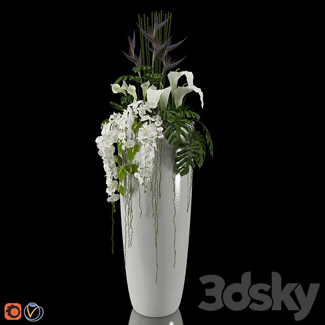 Exotic arrangement 3DModel Exotic arrangement 3DModel