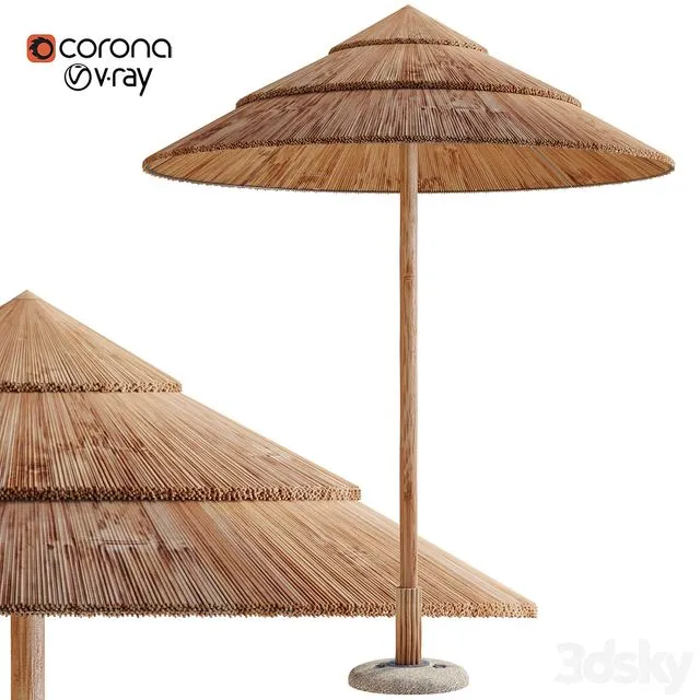 Exotic – Ombrelloni 3D Model