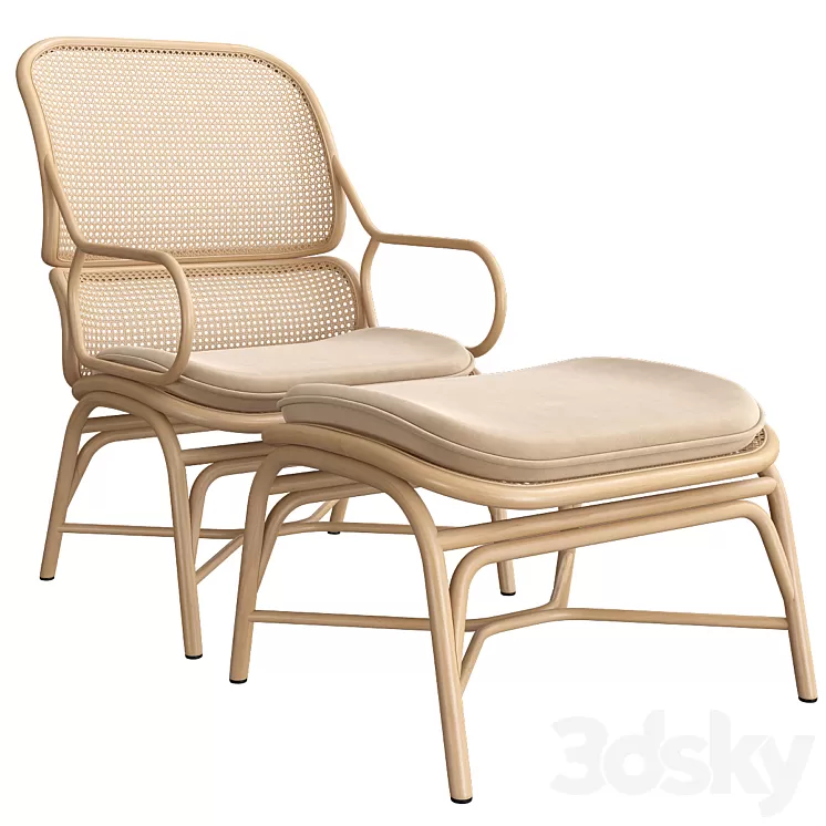 Expormim Frames Lounge Chair 3D Model Free Download Expormim Frames Lounge Chair 3D Model Free Download