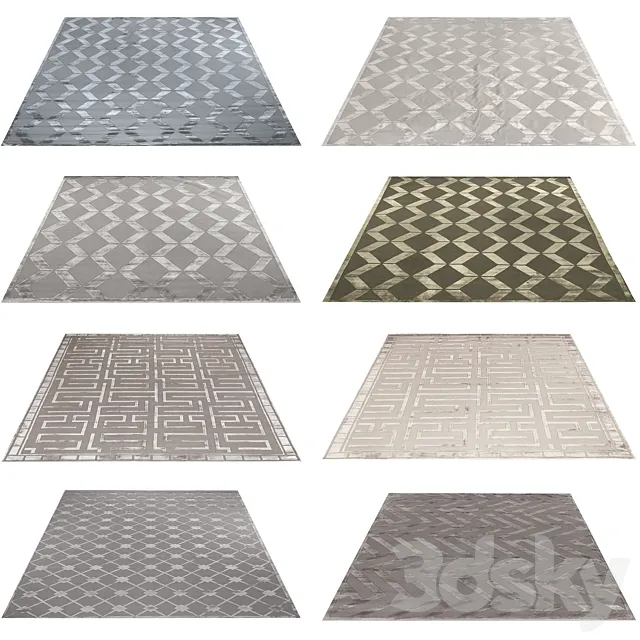 EXQUISITE RUGS 3DModel EXQUISITE RUGS 3DModel
