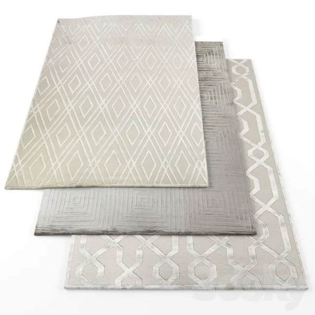 Exquisite Rugs2 3D Model Exquisite Rugs2 3D Model