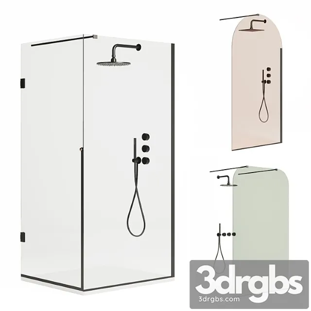 Ext Nouveau Showers Falper Acquifero 3D Model Download Ext Nouveau Showers Falper Acquifero 3D Model Download