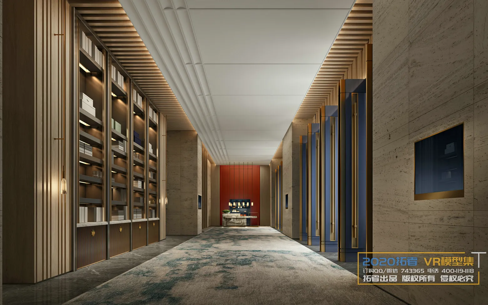 Extension Interior 20 – 12 – ELEVATOR & CORRIDOR – 6