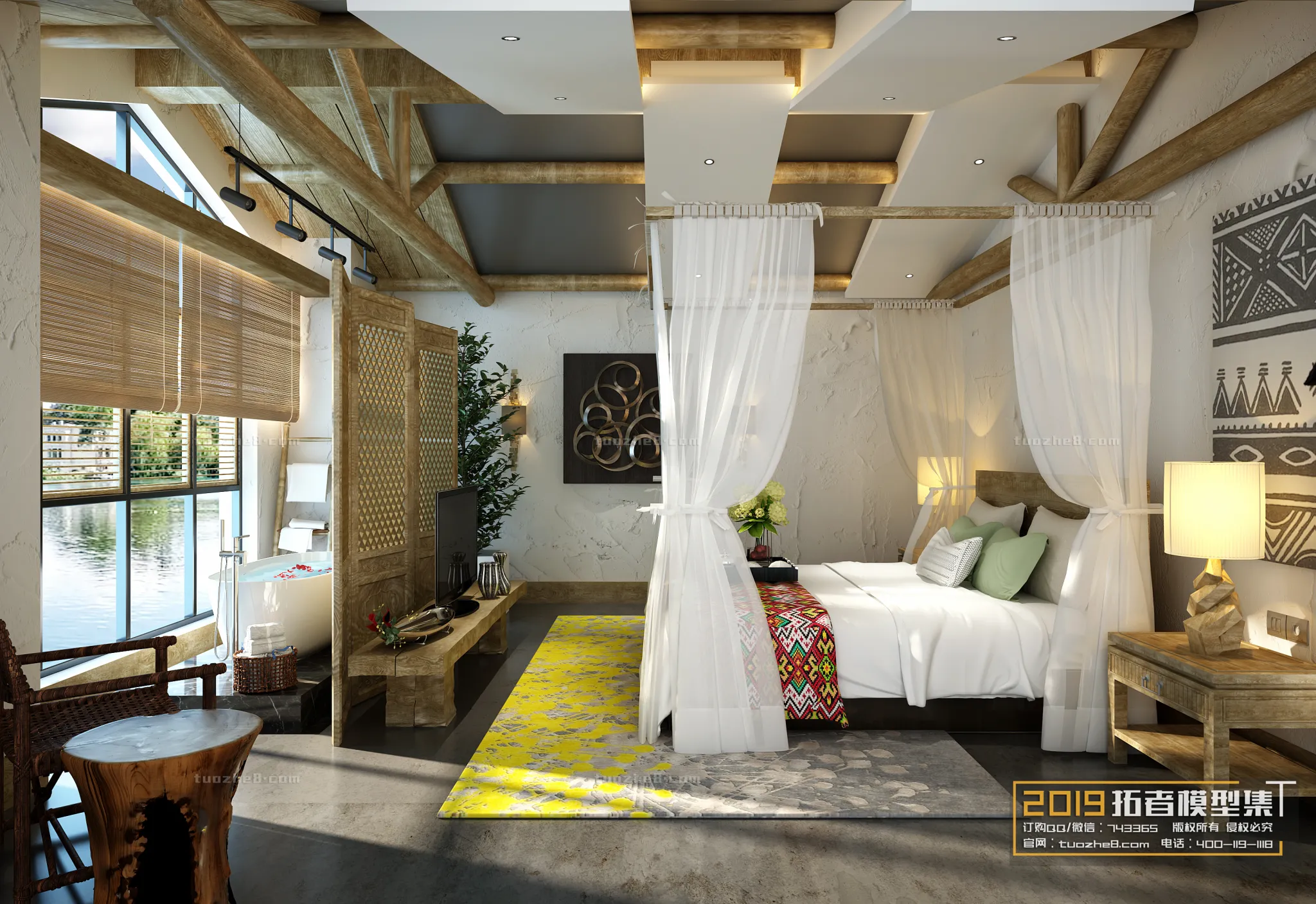Extension Interior – BEDROOM – 015