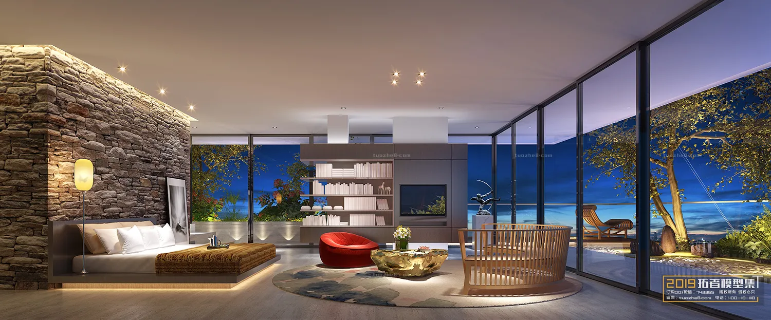 Extension Interior – BEDROOM – 029