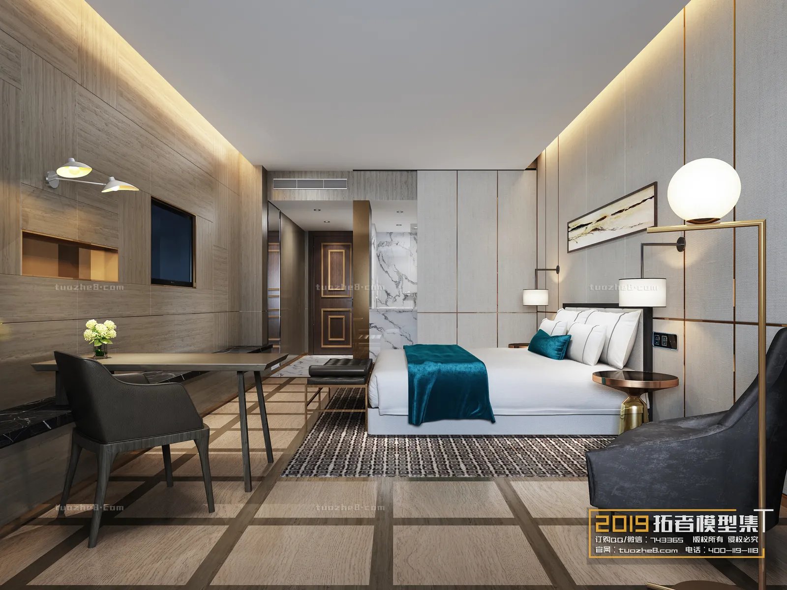Extension Interior – BEDROOM – 037