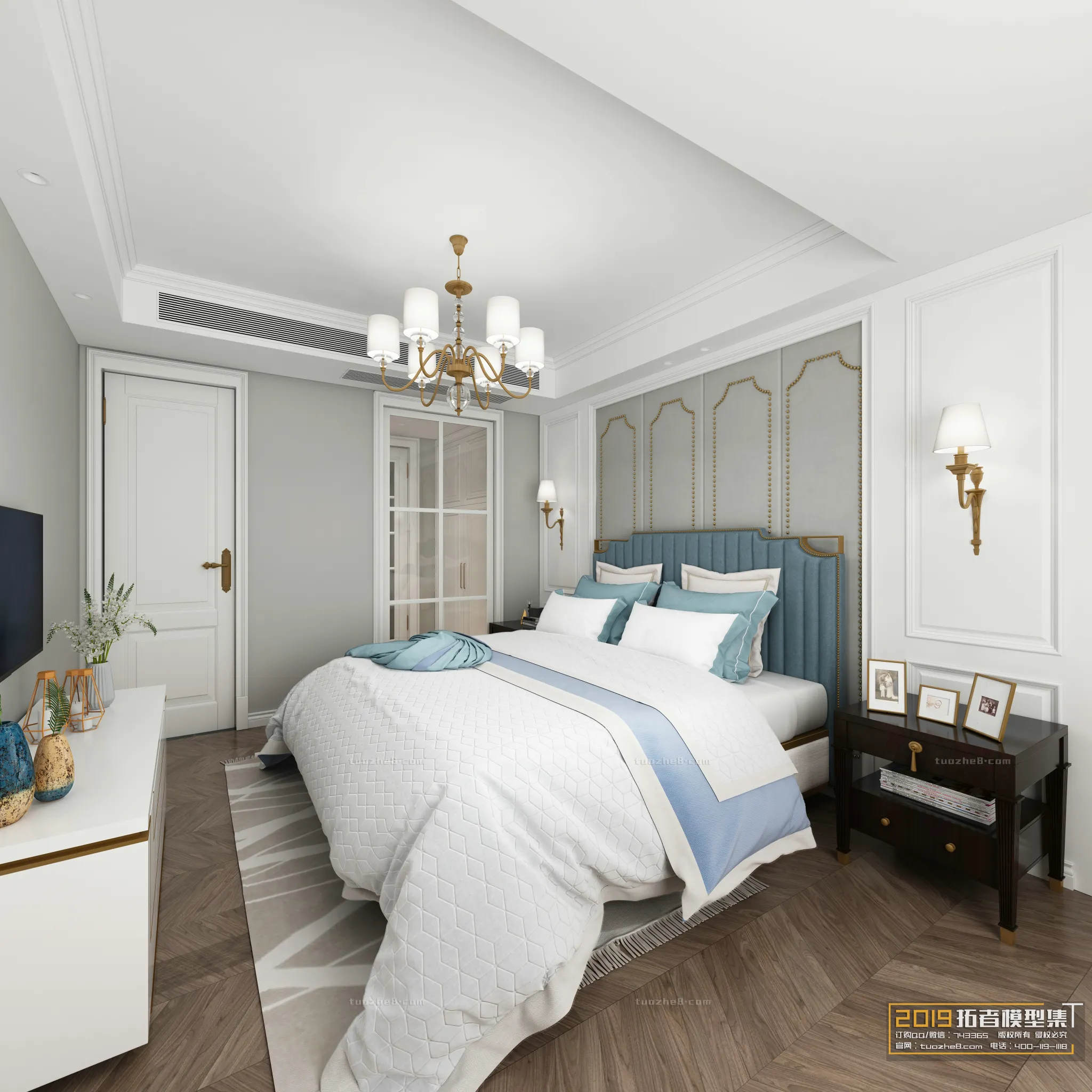 Extension Interior – BEDROOM – AMERICAN STYLES – 003