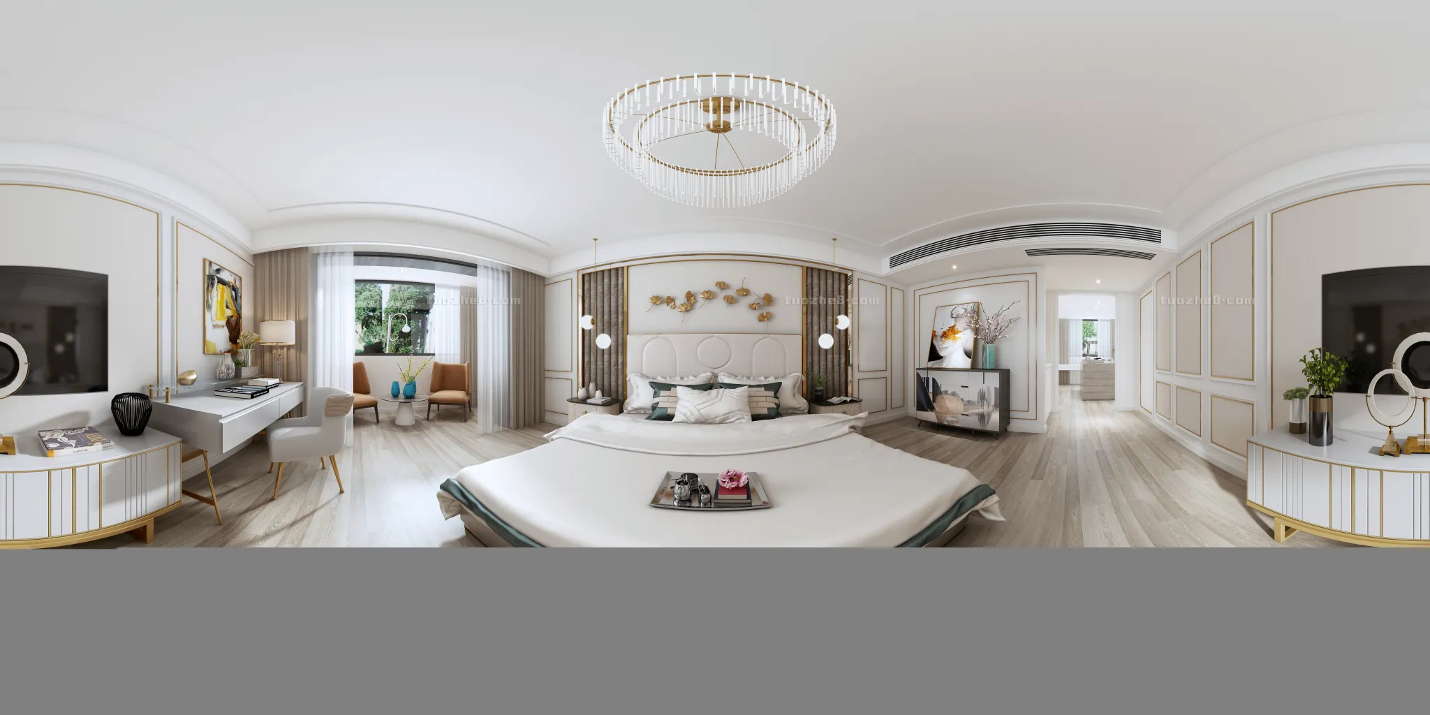 Extension Interior – BEDROOM – AMERICAN STYLES – 011