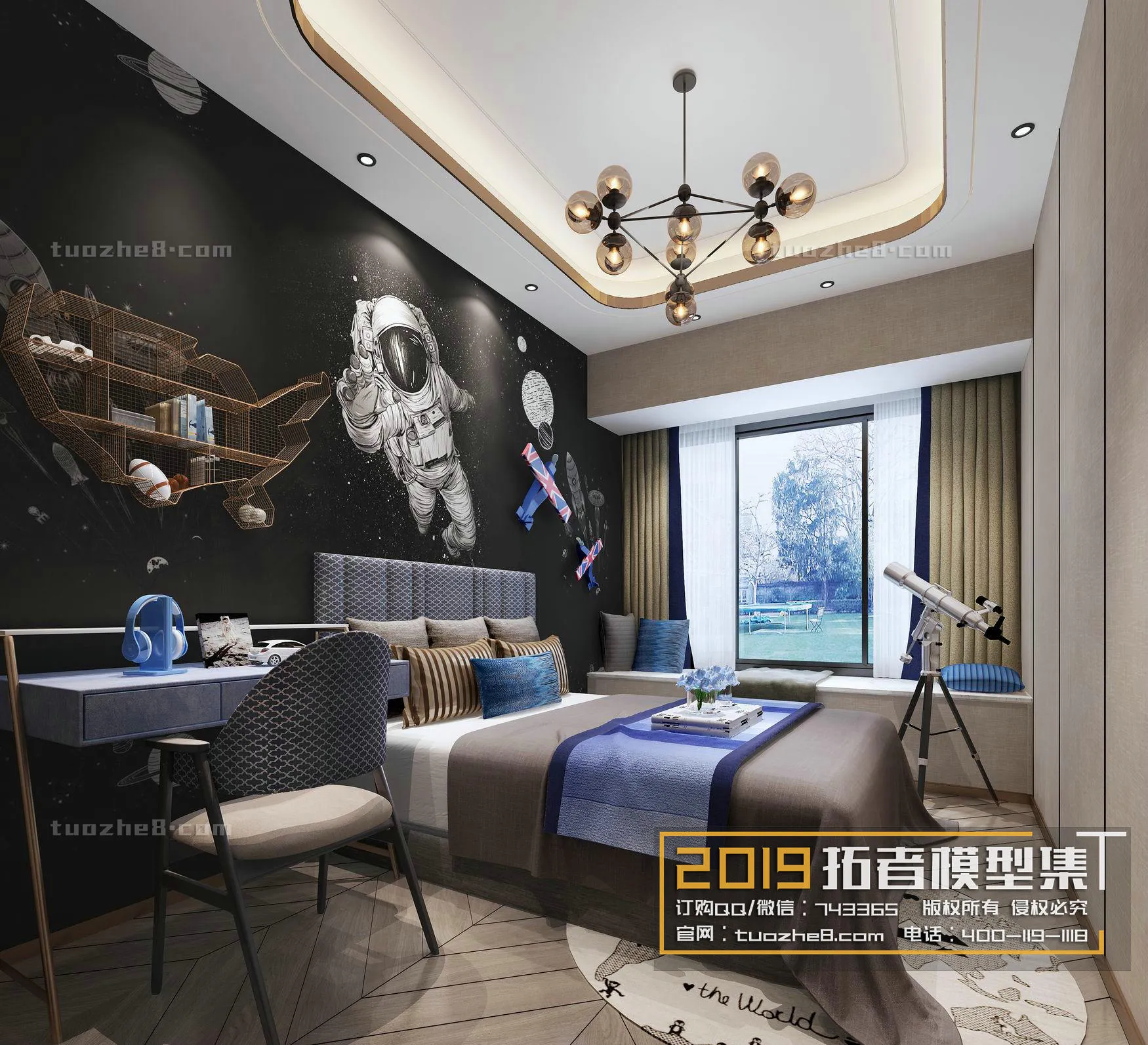 Extension Interior – BEDROOM – CHILDRENROOM – 014