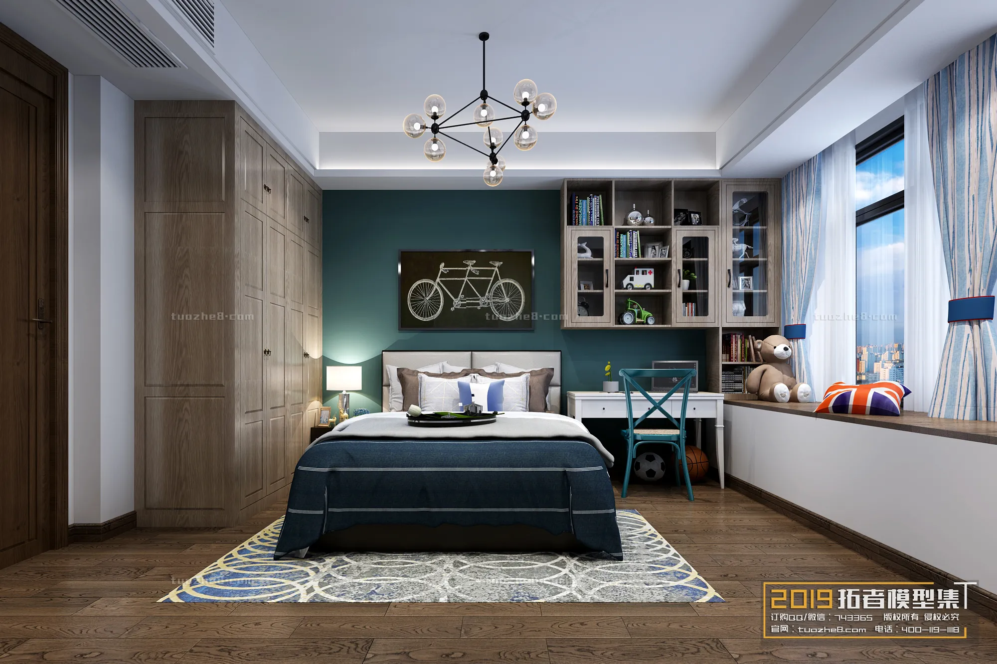 Extension Interior – BEDROOM – CHILDRENROOM – 027