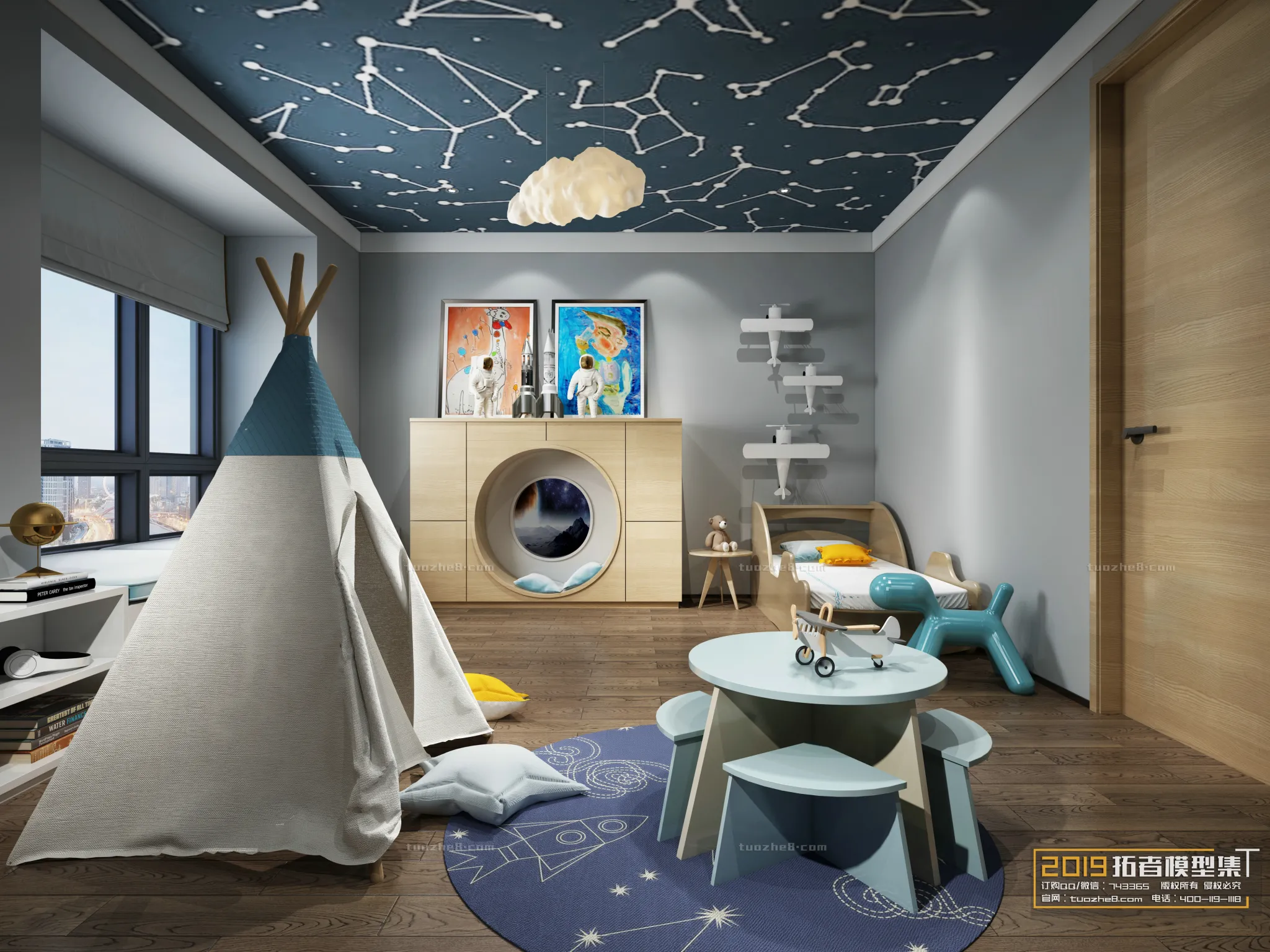 Extension Interior – BEDROOM – CHILDRENROOM – 031