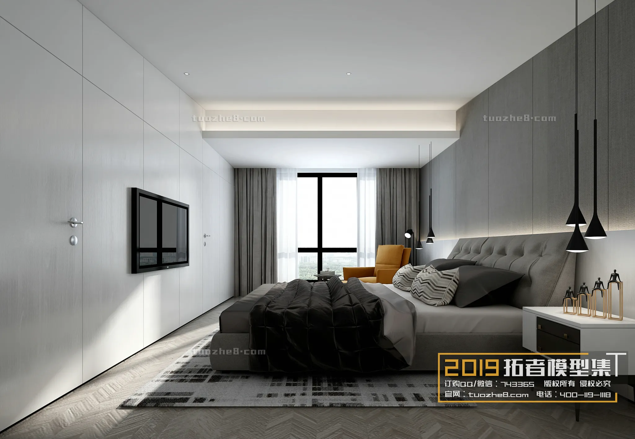 Extension Interior – BEDROOM – MODERNSTYLES – 017