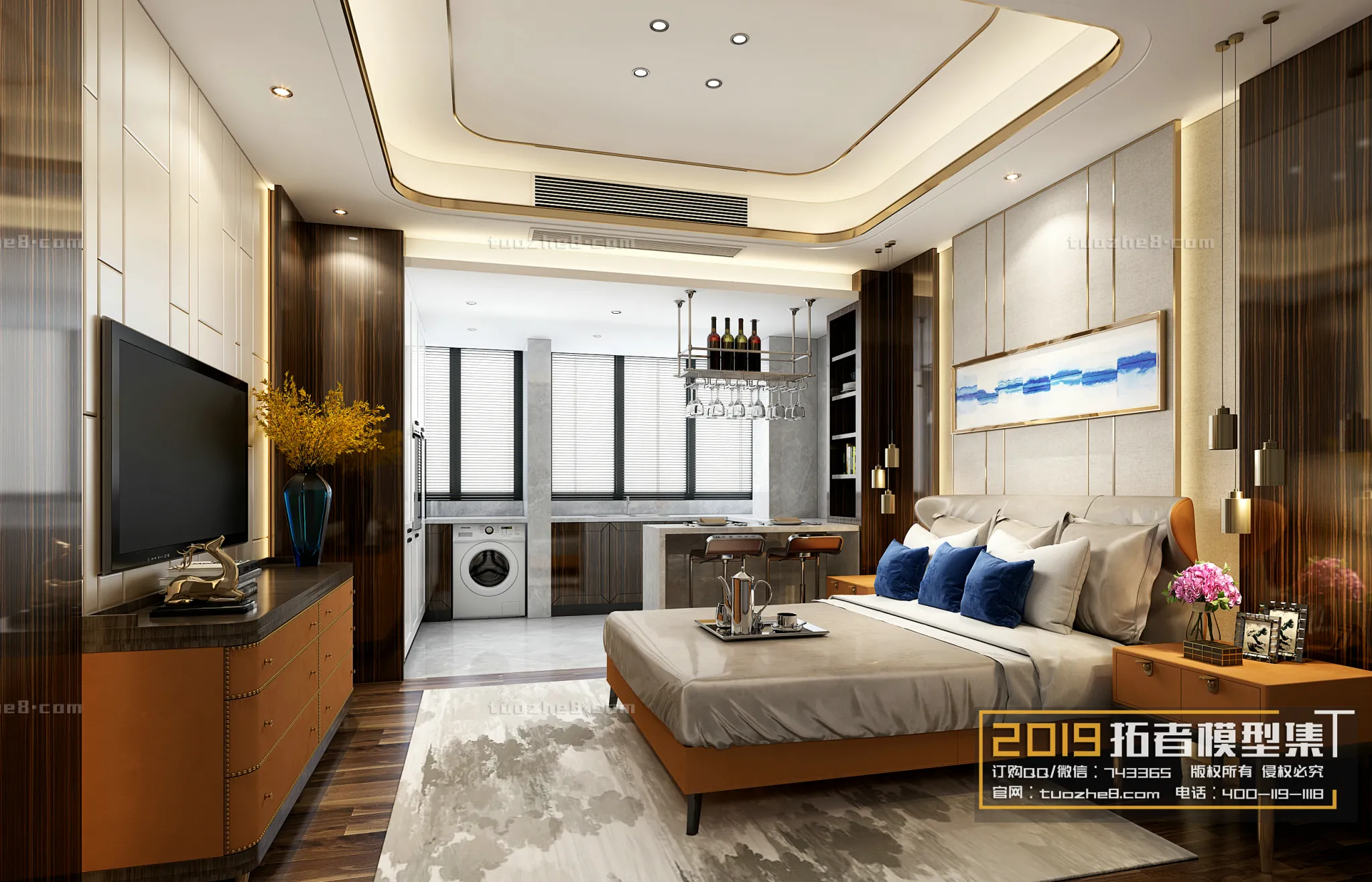 Extension Interior – BEDROOM – MODERNSTYLES – 018