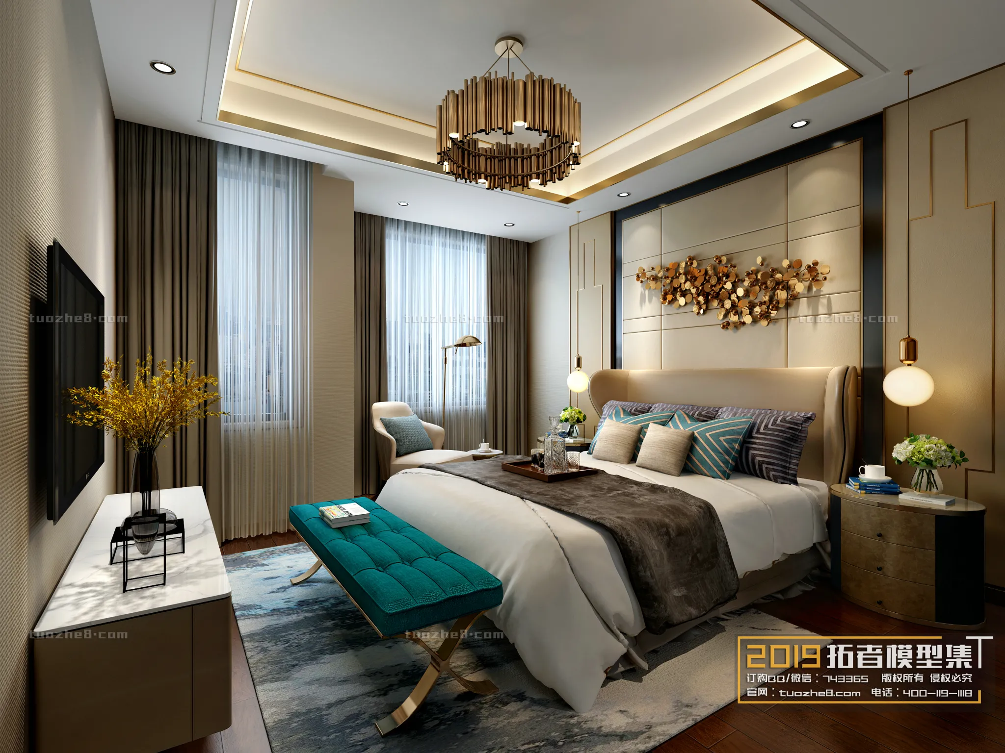 Extension Interior – BEDROOM – MODERNSTYLES – 048